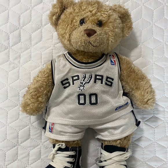 NBA San Antonio Spurs Basketball Build a Bear Plush - Picture 1 of 10